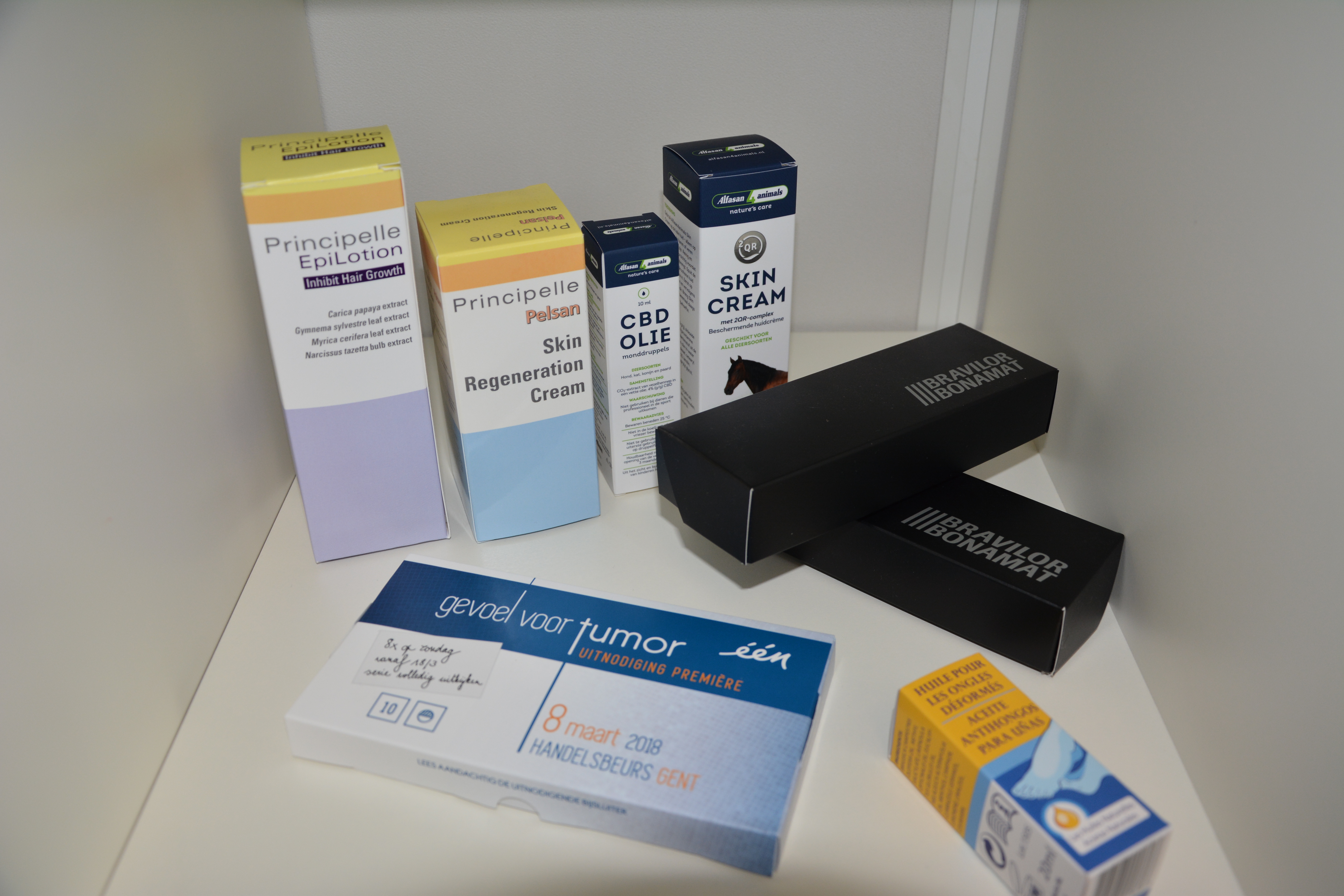 Altijd een doosje dat past